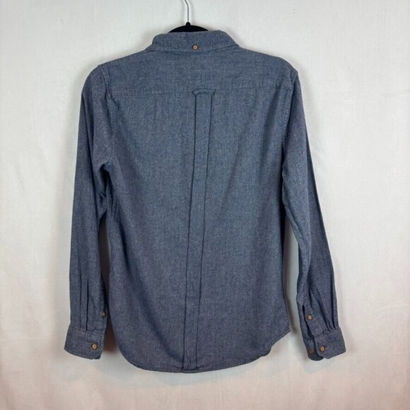 Ben Sherman The Original Mens Chambray Button Down Casual Shirt SZ Small Flannel - Picture 9 of 16